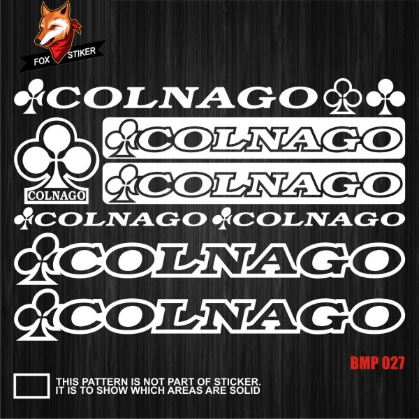 Bicycle Frame Decal Stickers Colnago 03